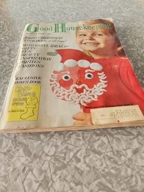 Good Housekeeping Vintage December 1963 Magazine - Red